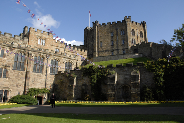 Photograph showing a view of Durham Castle