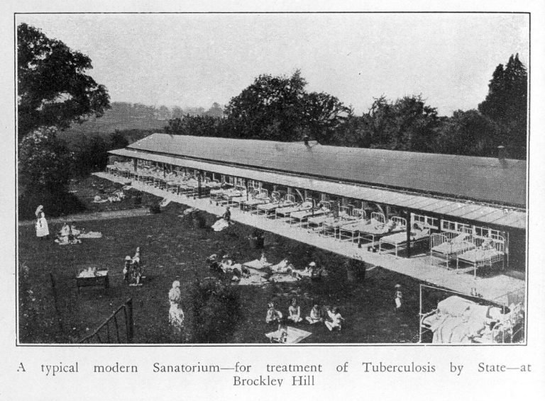Brockley Hill sanatorium for tuberculosis