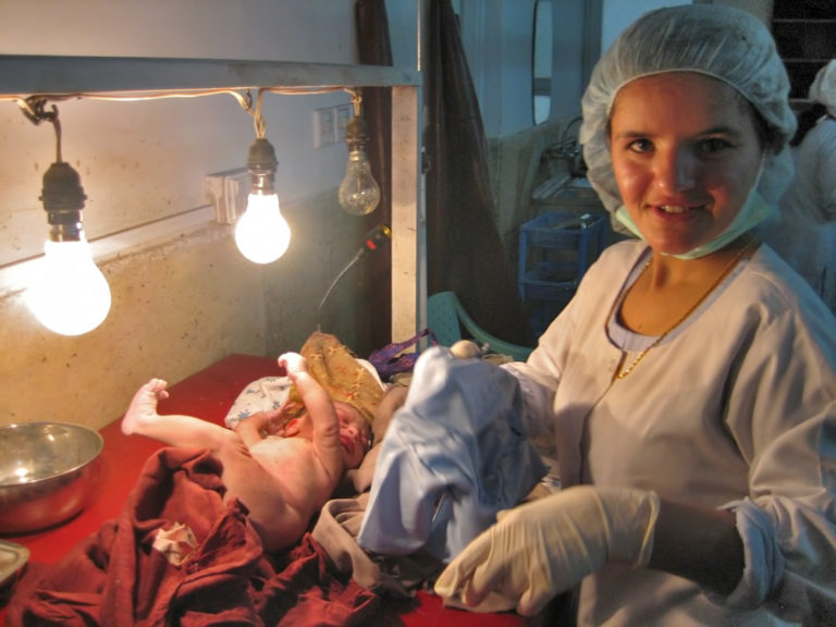 Newborn baby, Afghanistan
