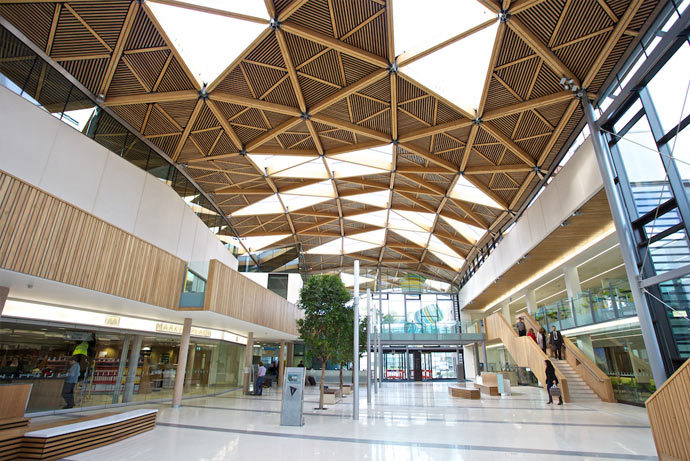 University of Exeter forum building