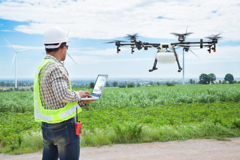 drone in workplace