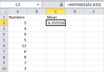 excel meaning