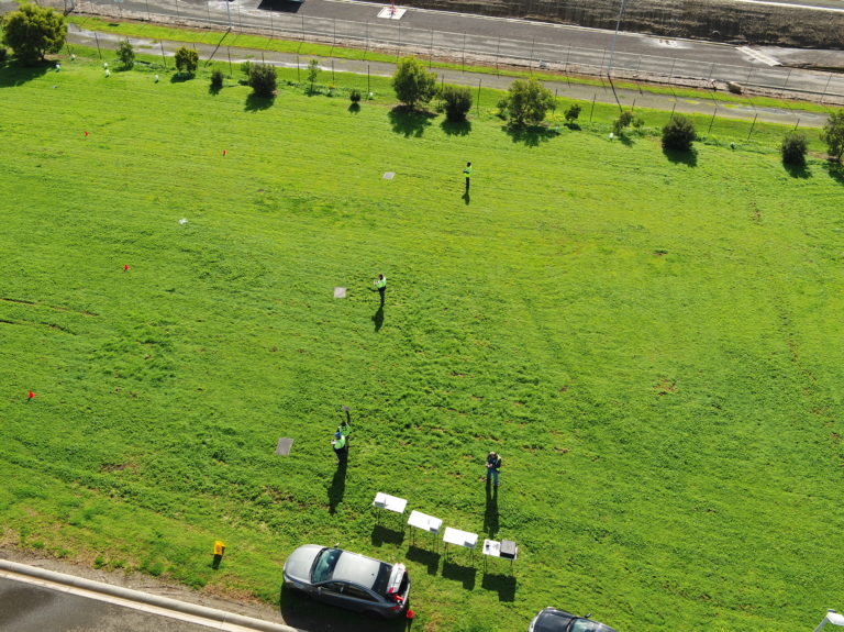 drone ops from above