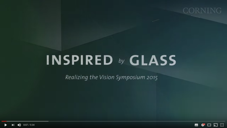 YouTube: Inspired by Glass: Realizing the Vision Symposium