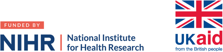 NIHR and UK Aid logo