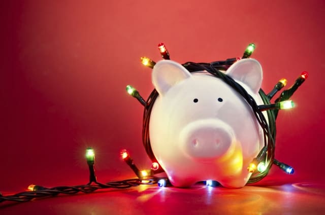 Try not to raid your piggy bank to fund Christmas spending