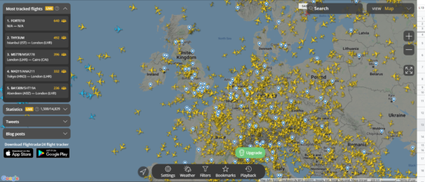 Flight data visualisation