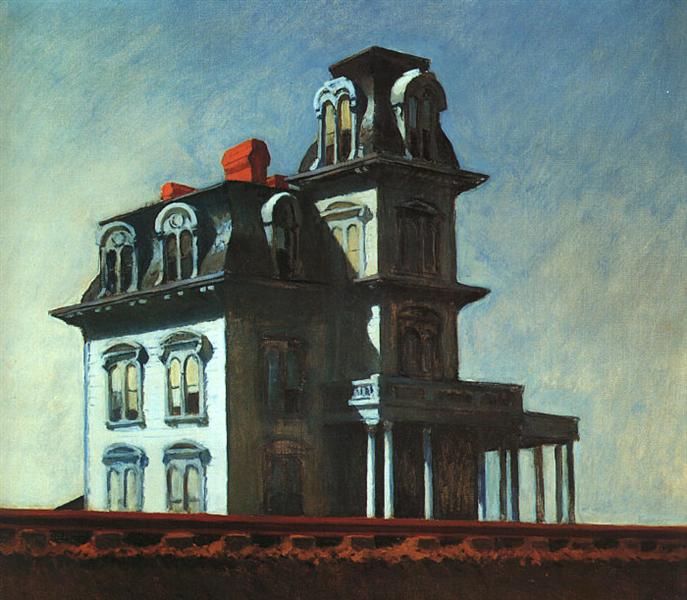 Edward Hopper, The House by the Railroad (1925)