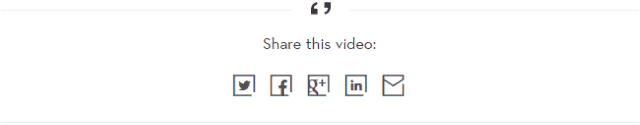A screenshot of the share buttons on new open steps.