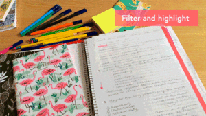How To Take Great Notes Filter And Highlight1