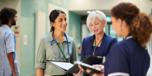 nurses working