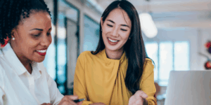 two business women