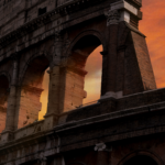 Ancient roman colosseum